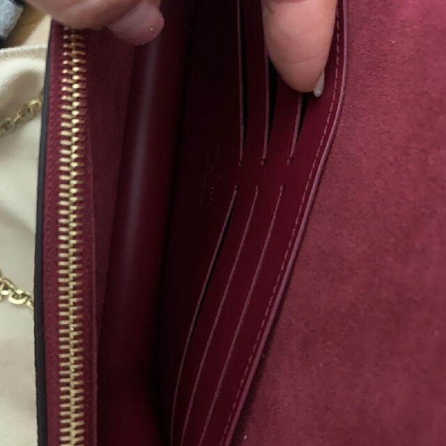 美品 ルイヴィトン☆ポルトフォイユ・フロール チェーン