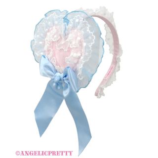 アンジェリックプリティー(Angelic Pretty)のAngelic Pretty トッピングハートカチューシャ(バレッタ/ヘアクリップ)