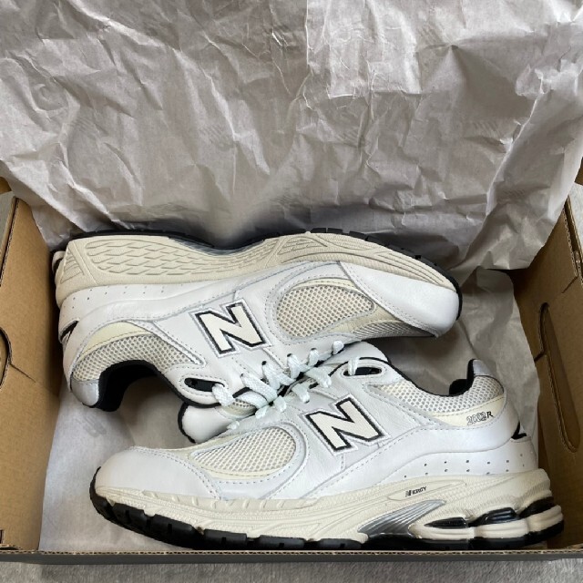 NEW BALANCE ML2002RQ WHITE 25cm 希少サイズ