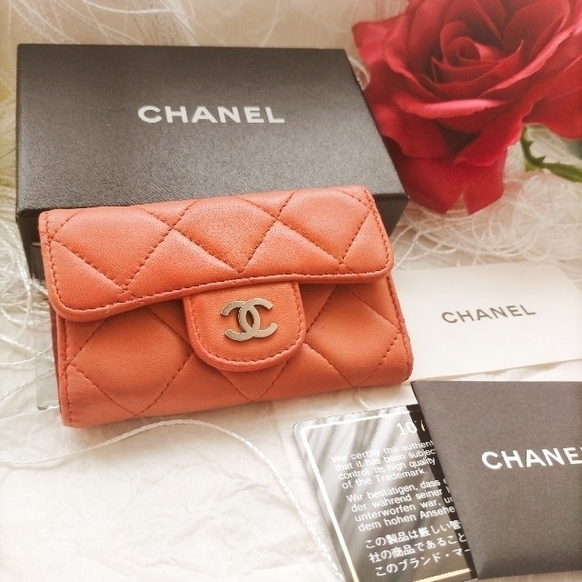 お値下げ♡ シャネル CHANEL マトラッセ キーケース ギャランティカード有