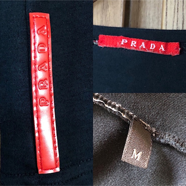 PRADA(プラダ)の特別価格 PRADA SPORT プラダスポーツ M ロンT ヴィトン グッチ メンズのトップス(Tシャツ/カットソー(七分/長袖))の商品写真