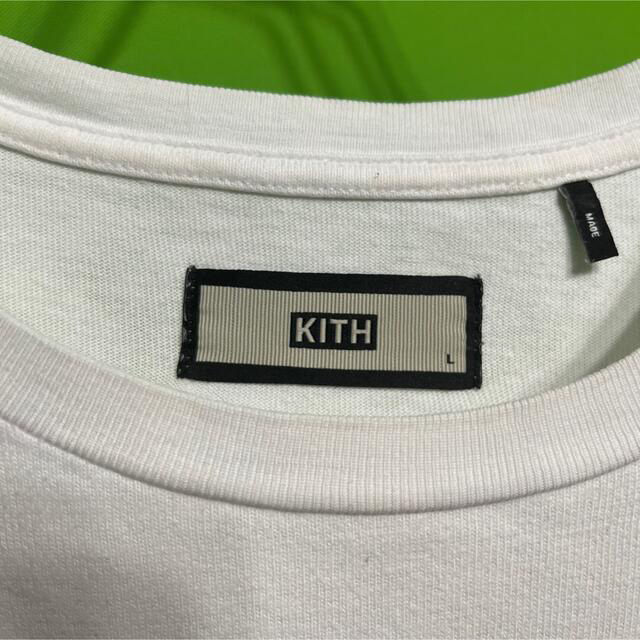 KITH NYC CLASSIC BOX LOGO TEE WHITE Lサイズ