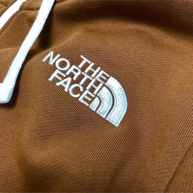 THE NORTH FACE(ザノースフェイス)のノースフェイス リアビュー ジップ フーディ ロゴ スウェット パーカ ブラウン メンズのトップス(パーカー)の商品写真