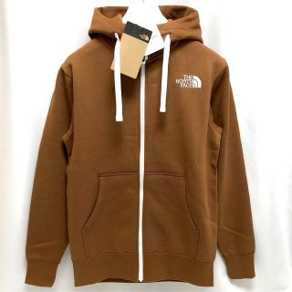 ザノースフェイス(THE NORTH FACE)のノースフェイス リアビュー ジップ フーディ ロゴ スウェット パーカ ブラウン(パーカー)