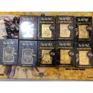 ユウギオウ(遊戯王)の遊戯王　海外製　金属製カード　限定5000個(Box/デッキ/パック)