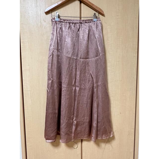 VICKY(ビッキー)のVICKY ヴィンテージサテンスカート レディースのスカート(ロングスカート)の商品写真