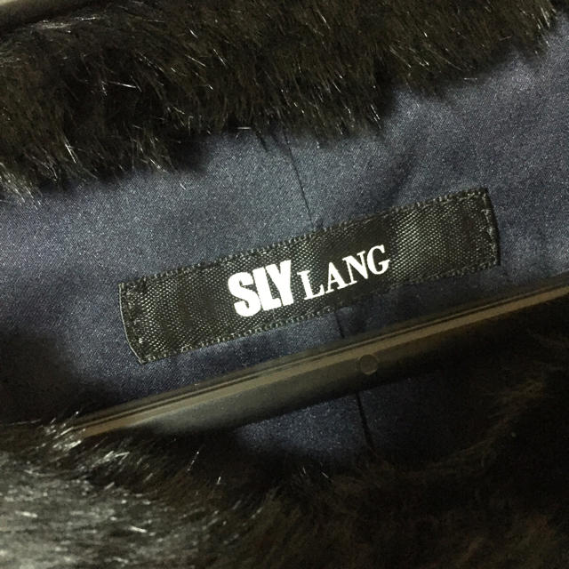 SLY LANG(スライラング)のSLY フェイクファー コート レディースのジャケット/アウター(毛皮/ファーコート)の商品写真