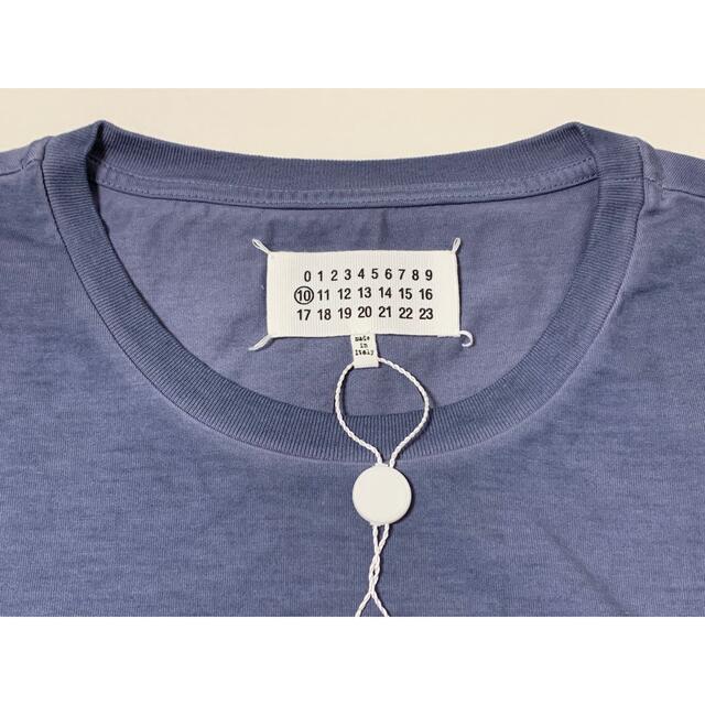 新品《 Maison Margiela 》オーバーサイズ Tシャツ 50 ブルー | www