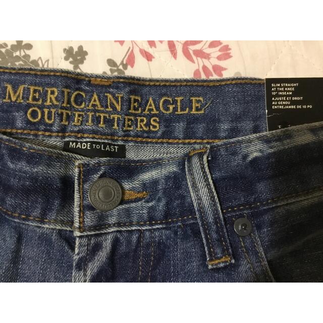 American Eagle(アメリカンイーグル)のAmerican eagle ダメージデニムショーツ メンズのパンツ(デニム/ジーンズ)の商品写真