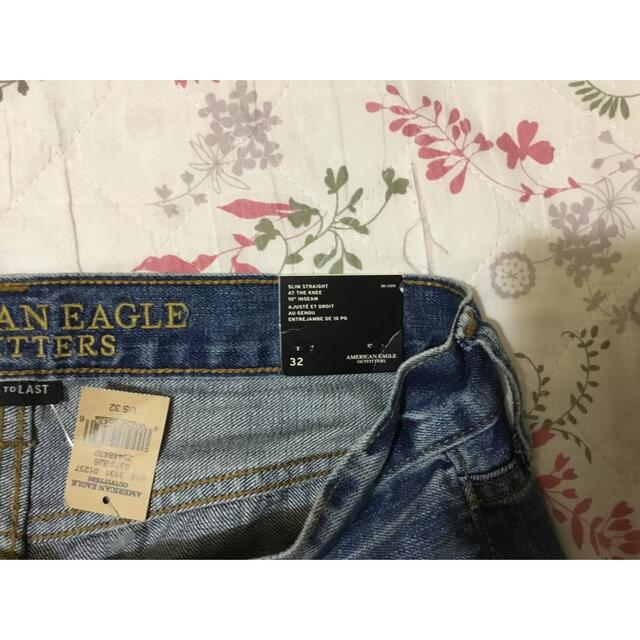 American Eagle(アメリカンイーグル)のAmerican eagle ダメージデニムショーツ メンズのパンツ(デニム/ジーンズ)の商品写真