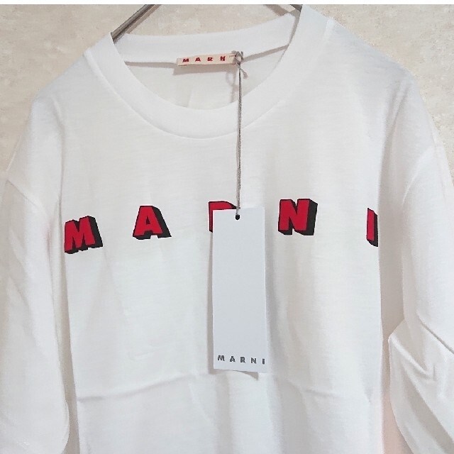 大人OK！新品タグ Marni Kids ロゴ Tシャツ 10Y  XS〜S