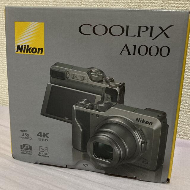 2022人気の Nikon A1000ブラック COOLPIX 【新品未使用】NIKON - コンパクトデジタルカメラ