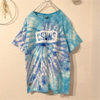 チャムス(CHUMS)のChums タイダイ柄ロゴTシャツ(Tシャツ(半袖/袖なし))