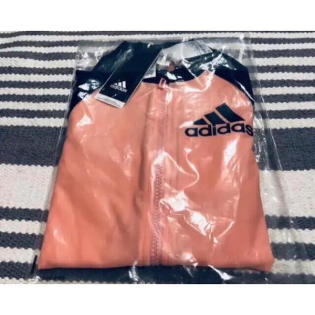 adidas(アディダス)の新品 adidas アディダス　キッズ　ガールズ　ラッシュガード　水着 キッズ/ベビー/マタニティのキッズ服女の子用(90cm~)(水着)の商品写真