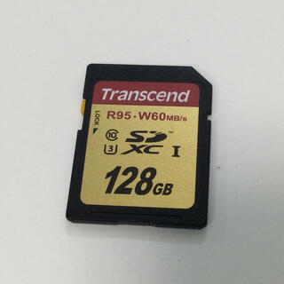 トランセンド(Transcend)のTranscend SDXCカード UHS-I U3 クラス10 128GB(PC周辺機器)
