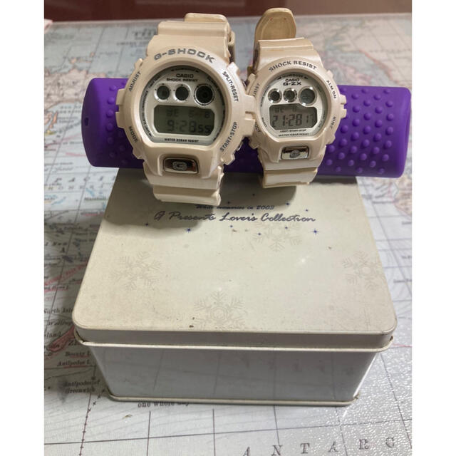 G-SHOCK(ジーショック)のラバコレ20thモデル Gショック ペア 腕時計 メンズの時計(腕時計(デジタル))の商品写真
