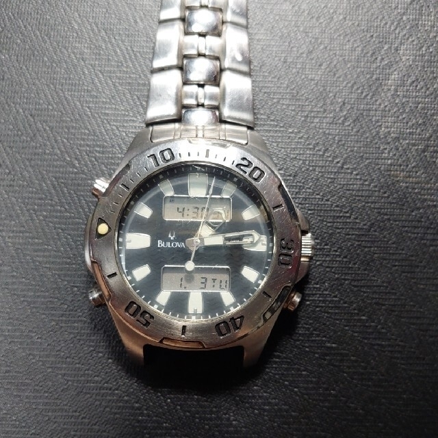 Bulova(ブローバ)の稼働品 BULOVA ブローバ 腕時計 BVS203 メンズの時計(腕時計(アナログ))の商品写真