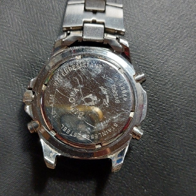 Bulova(ブローバ)の稼働品 BULOVA ブローバ 腕時計 BVS203 メンズの時計(腕時計(アナログ))の商品写真