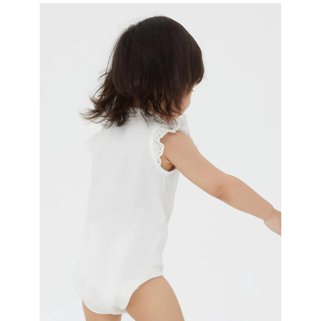 GAP(ギャップ)のGAPオーガニックミックスマッチボディシャツ キッズ/ベビー/マタニティのベビー服(~85cm)(ロンパース)の商品写真