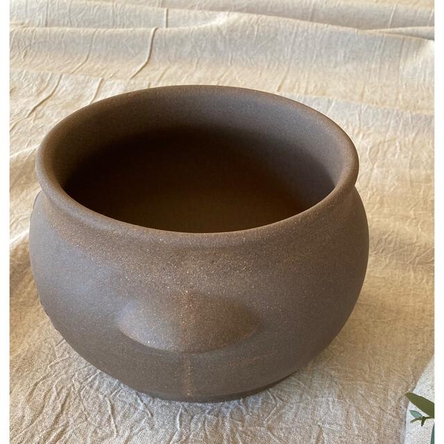 【黄土壺・素焼き】よもぎ蒸し用【単品】