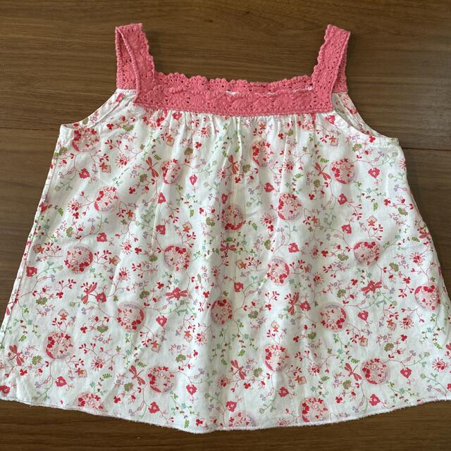 PETIT BATEAU(プチバトー)のプチバトー　トップス チュニック ワンピース キッズ/ベビー/マタニティのキッズ服女の子用(90cm~)(Tシャツ/カットソー)の商品写真