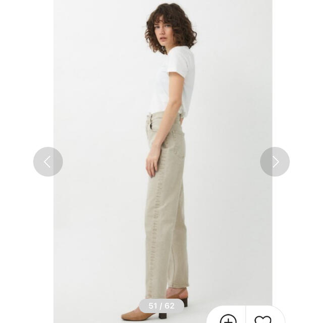 moussy(マウジー)のMOUSSY/PLAIN JEANS COLOR STRAIGHT レディースのパンツ(デニム/ジーンズ)の商品写真