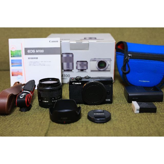 Canon - キャノン EOS M100 ミラーレス一眼レンズキット おまけ多数