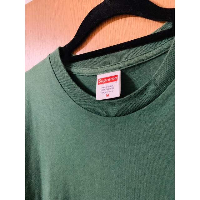 Supreme(シュプリーム)のシュプリーム　グリーン　Tシャツ　 メンズのトップス(Tシャツ/カットソー(半袖/袖なし))の商品写真