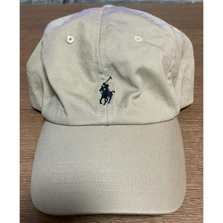 ポロラルフローレン(POLO RALPH LAUREN)のPOLO ラルフローレン キャップ　ベージュ(キャップ)