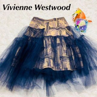 ヴィヴィアン(Vivienne Westwood) チュールスカート ひざ丈スカートの 