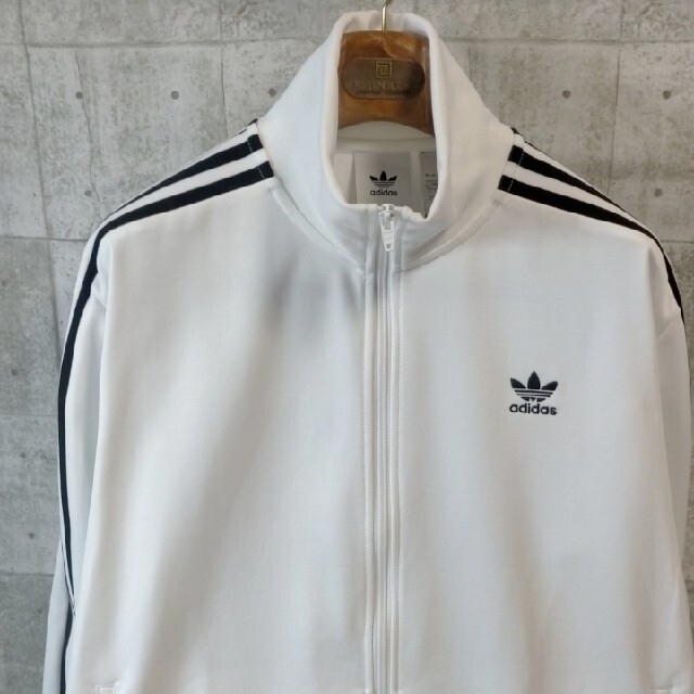 希少サイズ 3XL adidas アディダス トラックジャケット 白 黒 | www