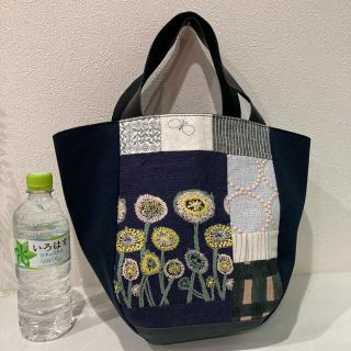 ミナペルホネン(mina perhonen)のミナペルホネン ハンドメイド4枚つなぎバッグ(バッグ)