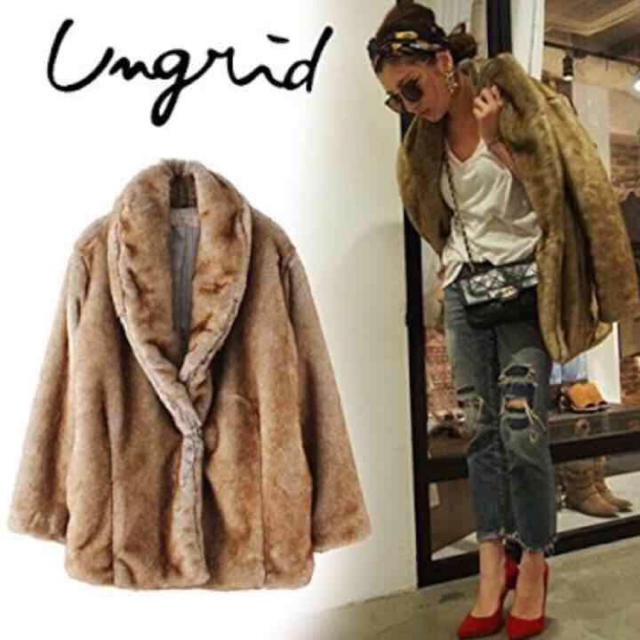 ungrid ファーコート(美品)