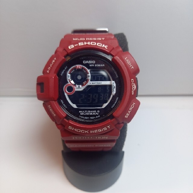 CASIO G-SHOCK MUDMAN MEN IN RESCUE RED