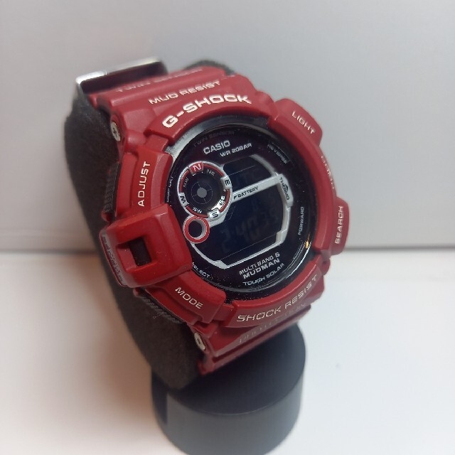 CASIO G-SHOCK MUDMAN MEN IN RESCUE RED