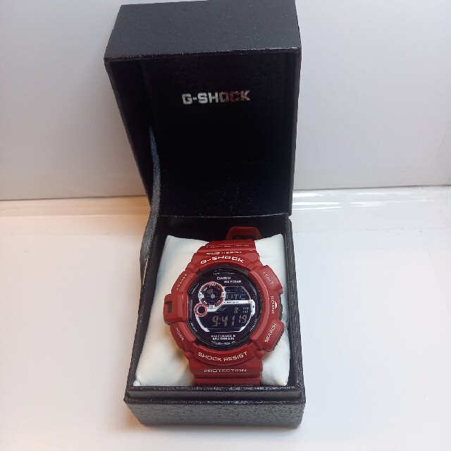 CASIO G-SHOCK MUDMAN MEN IN RESCUE RED