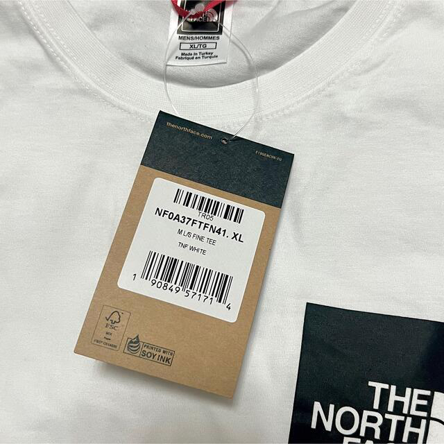 THE NORTH FACE - 日本未発 ノースフェイス スクエアロゴ ロンT 長袖