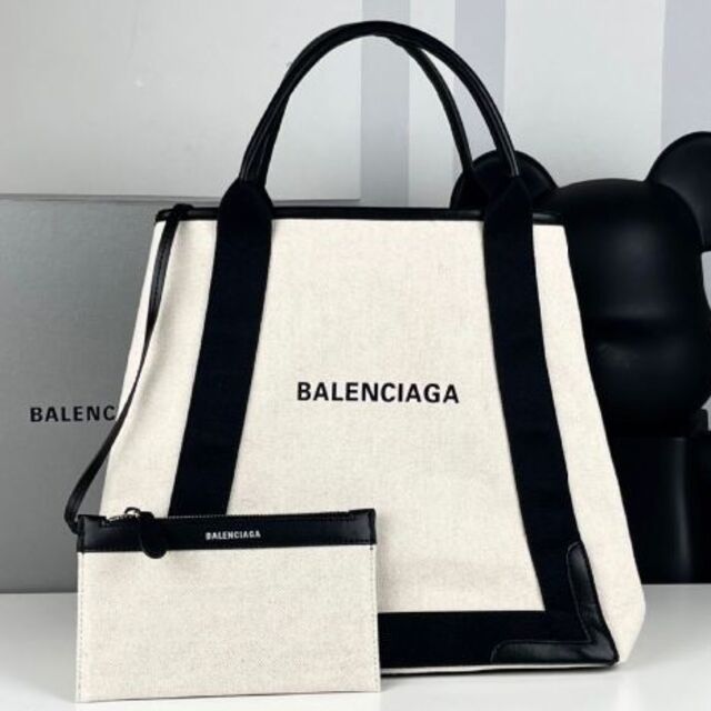 Balenciaga - 新品 バレンシアガ ネイビーカバ XS トートバッグ キャンバス バッグ 定番の通販 by Lars's shop