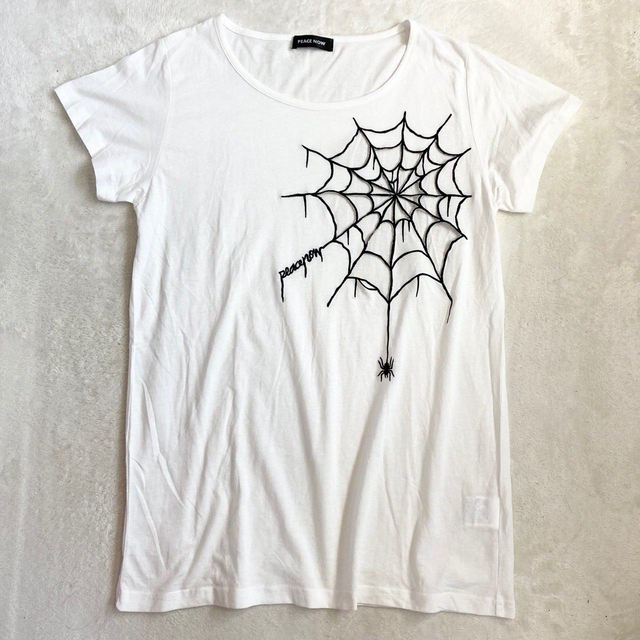 PEACE NOW(ピースナウ)の【美品】PEACE NOW スパイダーネットTシャツ&タンクトップセット レディースのトップス(その他)の商品写真