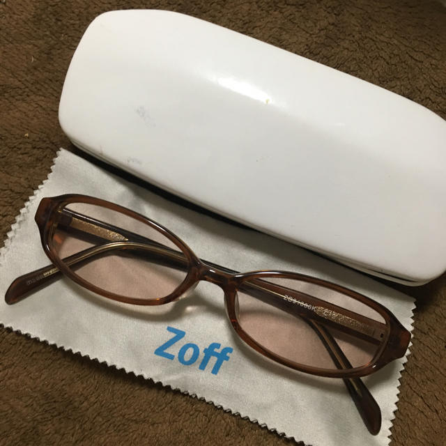 Zoff(ゾフ)の週末限定Zoff ブルーカットPCメガネ レディースのファッション小物(サングラス/メガネ)の商品写真