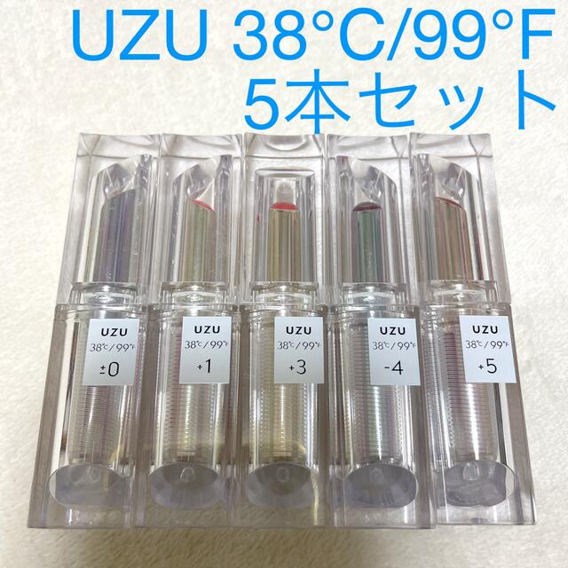 FLOWFUSHI(フローフシ)のUZU 38℃/99°F  リップスティック　トウキョウ　5本 コスメ/美容のベースメイク/化粧品(口紅)の商品写真