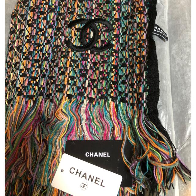 CHANEL(シャネル)のCHANELココマークマフラー　（箱入り） レディースのファッション小物(マフラー/ショール)の商品写真