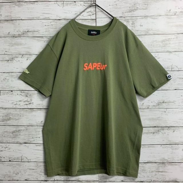 【最高デザイン】SAPEur Tシャツ ロッドマン　希少カラー　入手困難　美品