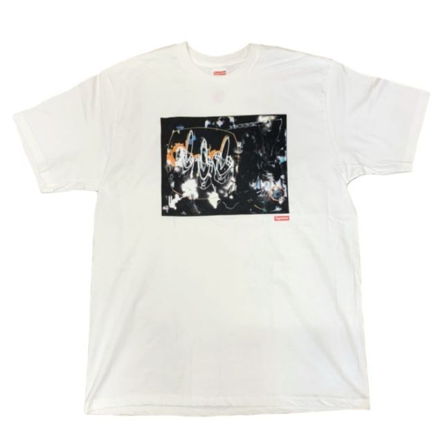 【返品?交換対象商品】 Supreme L 白 White Tee Futura Supreme 22ss - Tシャツ+カットソー(半袖+袖なし)