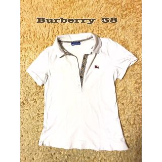 バーバリーブルーレーベル(BURBERRY BLUE LABEL)のBurberry バーバリー ブルーレーベル ポロシャツ ノバチェック(ポロシャツ)