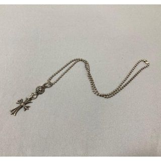 クロムハーツ(Chrome Hearts)の正規品　クロムハーツ　ワンボールタイニークロス(ネックレス)