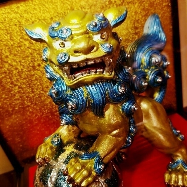 シーサー 金属製 狛犬 新品 飾り箱 オリジナル デザイン ギフト シーサー 金属製 狛犬 新品 飾り箱 オリジナル デザイン ギフト