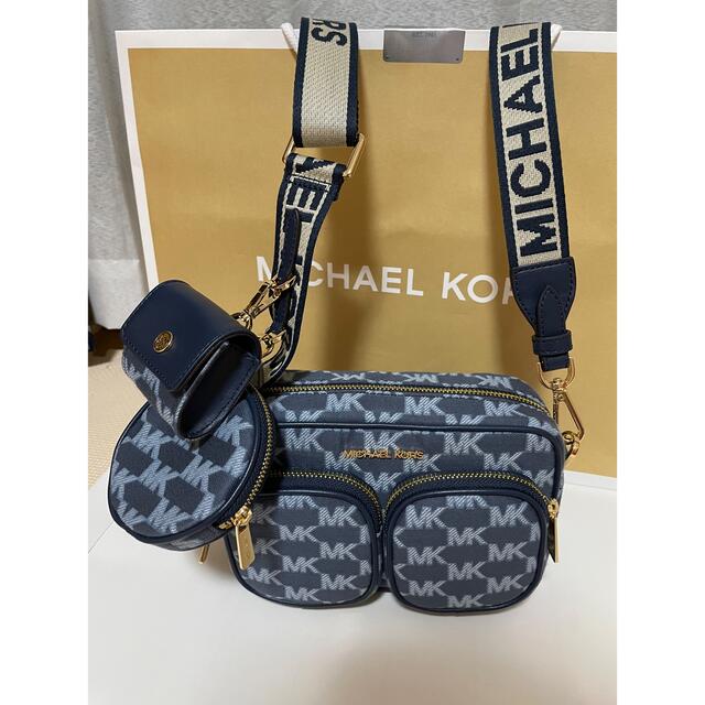 Michael Kors(マイケルコース)のマイケルコース　ブルー　ショルダーバッグ レディースのバッグ(ショルダーバッグ)の商品写真