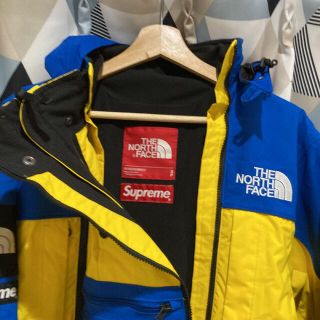 ノースフェイス supreme コラボマウンテンジャケット マルチカラー 美品