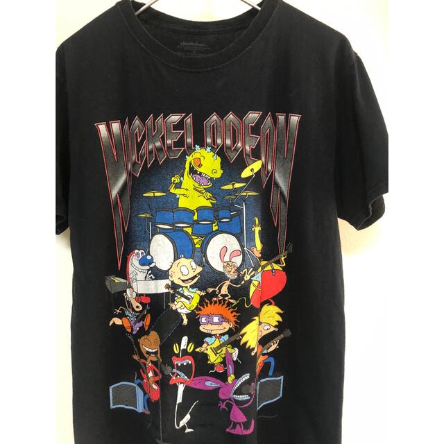 NICKELODEON ニコロデオン Tシャツ プリントTシャツ バックプリント メンズのトップス(Tシャツ/カットソー(半袖/袖なし))の商品写真